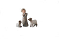 Willow Tree Little Shepherdess ( Hyrdinde)   H: 13.5cm m/2får