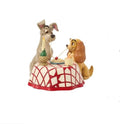 Disney Dinner for two ( Lady & the Tramp), Candle lights up H: 16 cm
