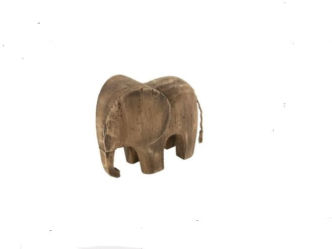 Drivtømmer, Elefant 24 x 21 cm.