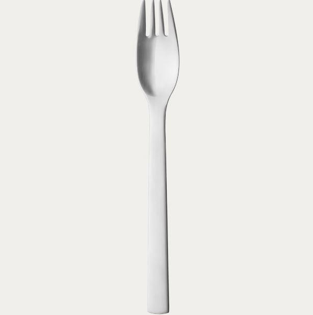 Georg Jensen New York Spisegaffel Blank Stål