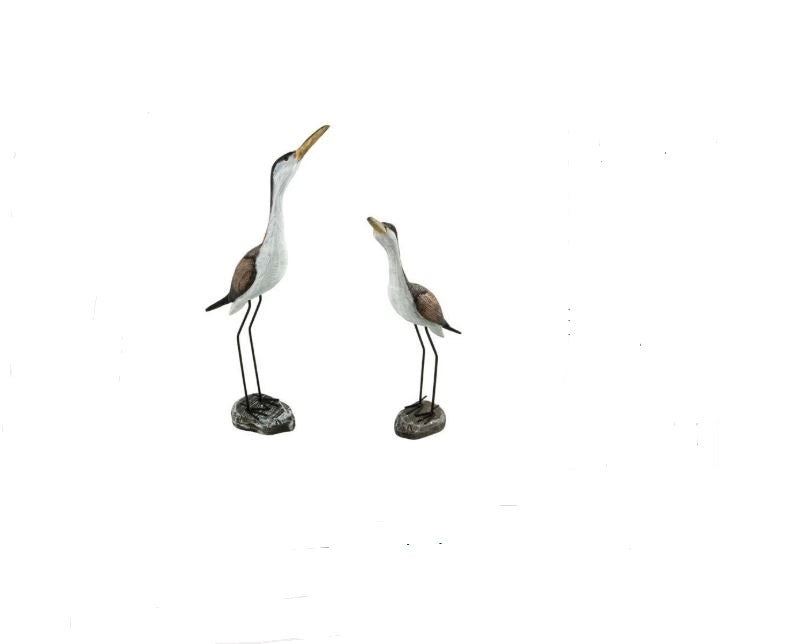 Drivtømmer, Hejrer. 45 & 54 cm. 2 stk