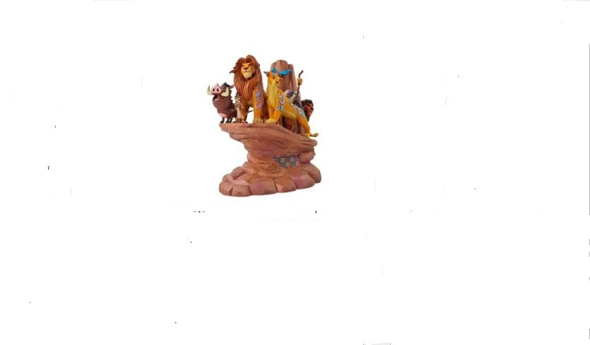 Disney Pride Rock (Lion King Carved in Stone)  Løvernes Konge