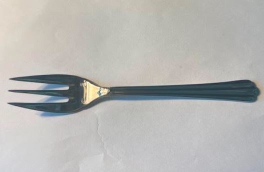 Kagegaffel med riller i Rustfrit stål Blank