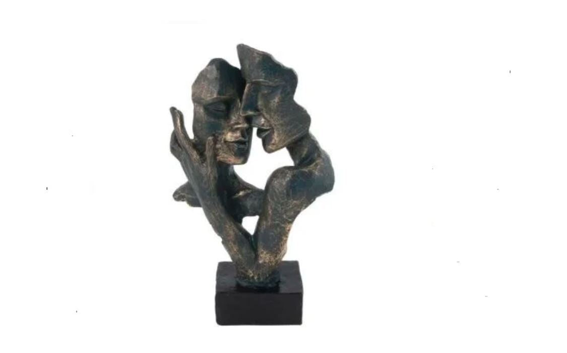Skulptur, Tosomhed. H = 30,5 cm.