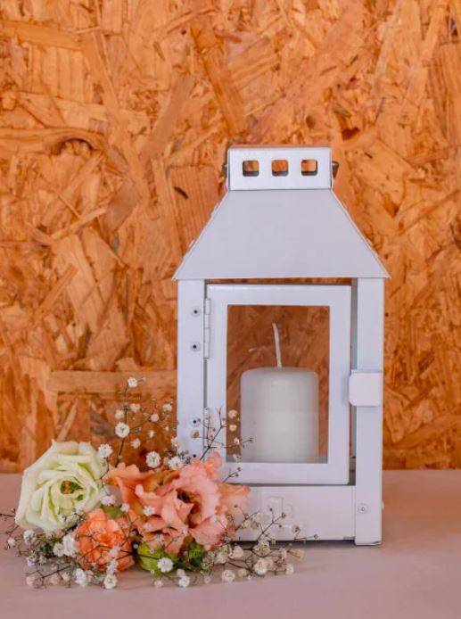 A2 Living Lanterne H. 22 cm.  Micro Small Hvid