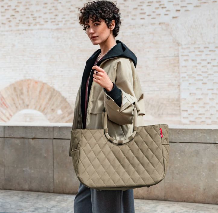 Reisenthel Loopshopper L  rhombus olive