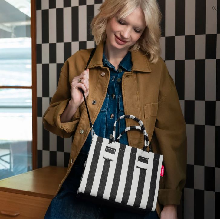 Reisenthel Daily Shopper XS,    summerstripes black
