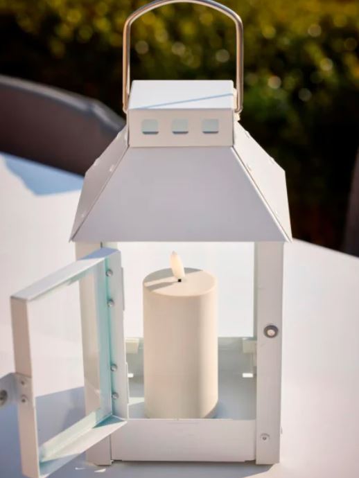 A2 Living Lanterne H. 25 cm.  Micro Hvid
