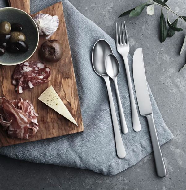 Georg Jensen Copenhagen Teske lille, mat stål