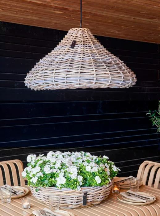 A2 Living  "Onion" Rattanlampe - Kubu