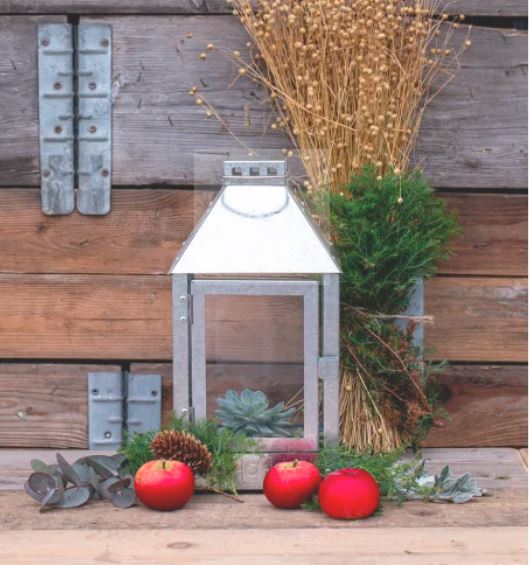 A2 Living Lanterne H.33 cm.  Mini Galvaniseret