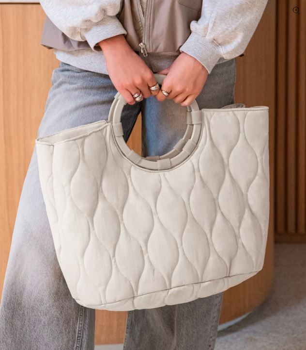 Reisenthel Loopbag Hobo Puffer Stone