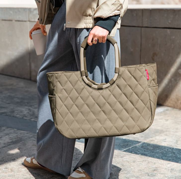 Reisenthel Loopshopper L  rhombus olive
