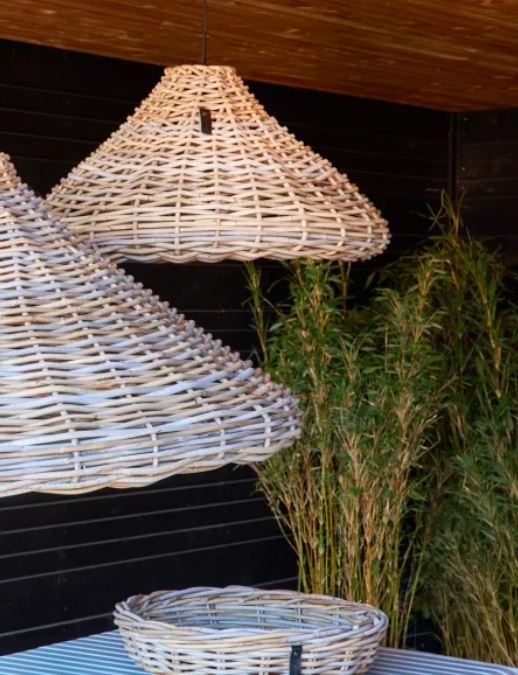 A2 Living  "Onion" Rattanlampe - Kubu