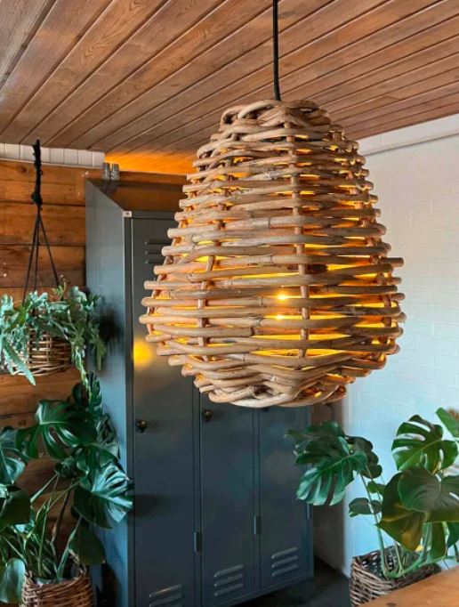 A2 Living  "Pære" Rattanlampe - CL