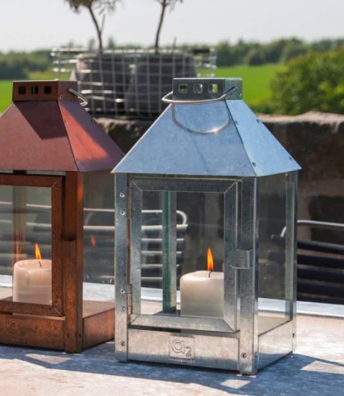 A2 Living Lanterne H.33 cm.  Mini Galvaniseret