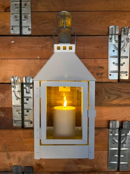 A2 Living LED Bloklys (7,5 x 12,5 cm) - Matt/Warm Greige