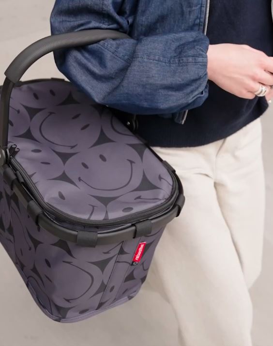 Reisenthel Coolerbag  20L.  smiley® grey