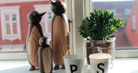 LSDesign Pingvin Molly H. 24 cm.
