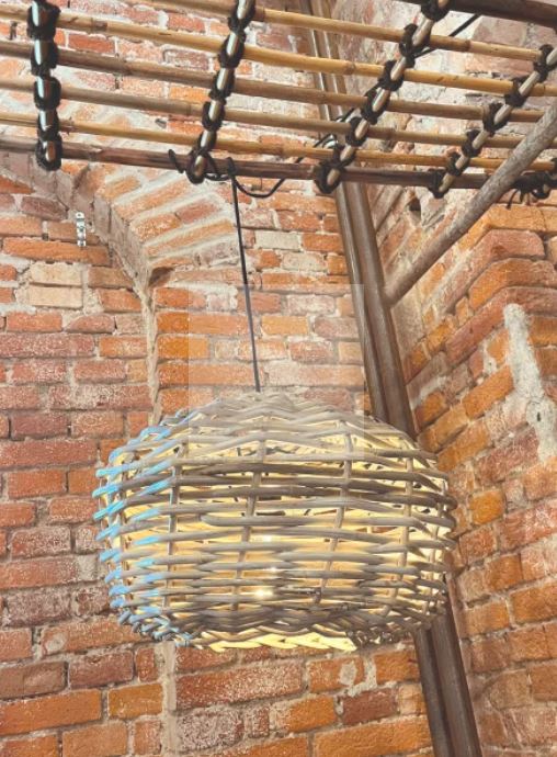 A2 Living  "UFO" Rattanlampe - Kubu