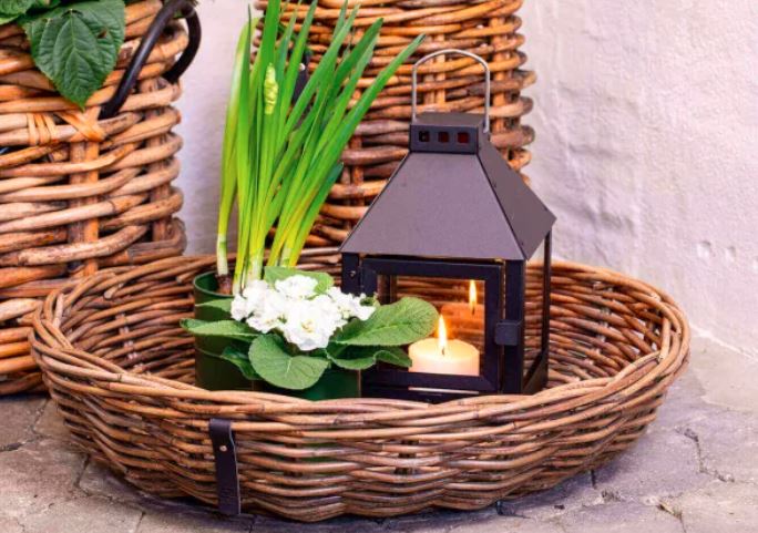 A2 Living Mini Rund Rattanbakke - Kubu