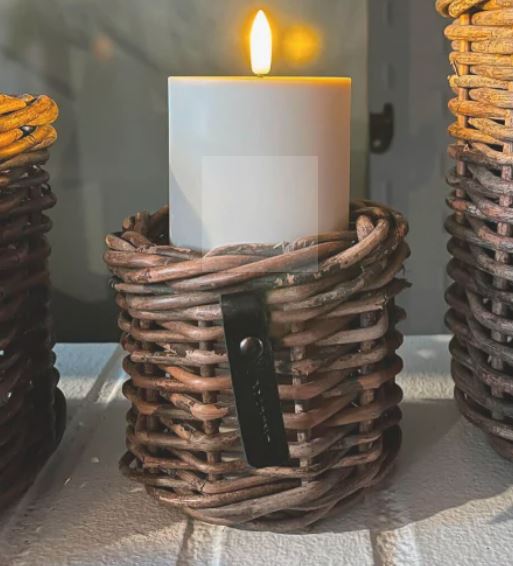 A2 Living LED Bloklys (7,5 x 12,5 cm) - Matt/Warm Greige