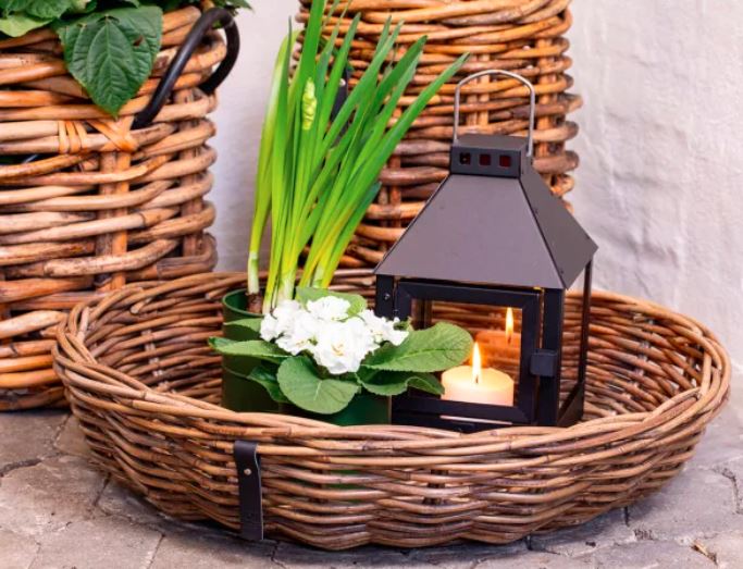 A2 Living Lanterne H. 27.5 cm.  Mini Quadro Sort