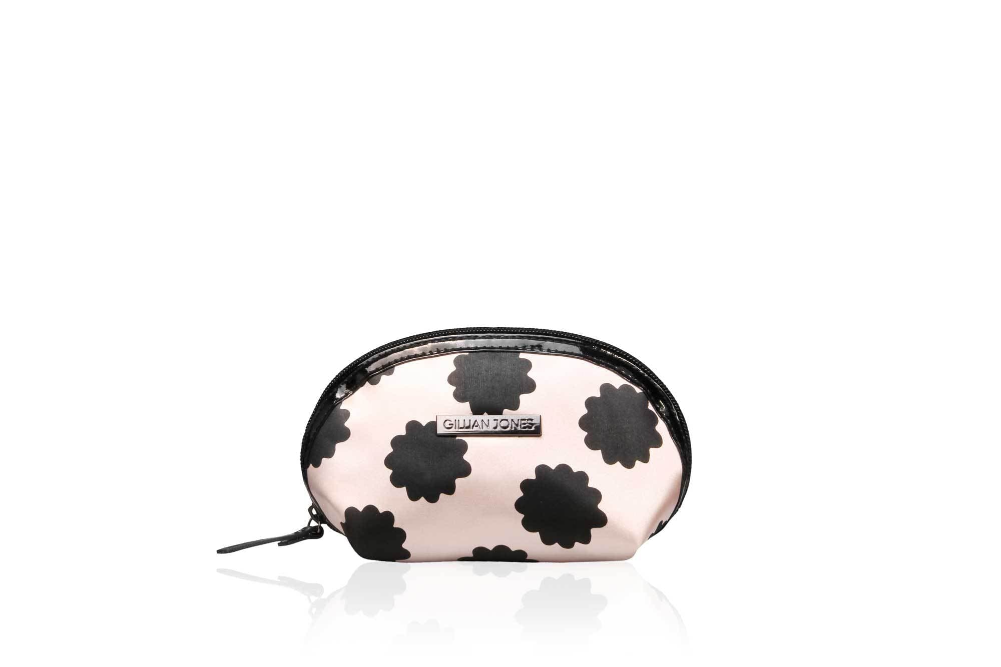 Gillian Jones Dame Toilettaske GJ SPA DOME PURSE BLACK DAISY - Køb online nu